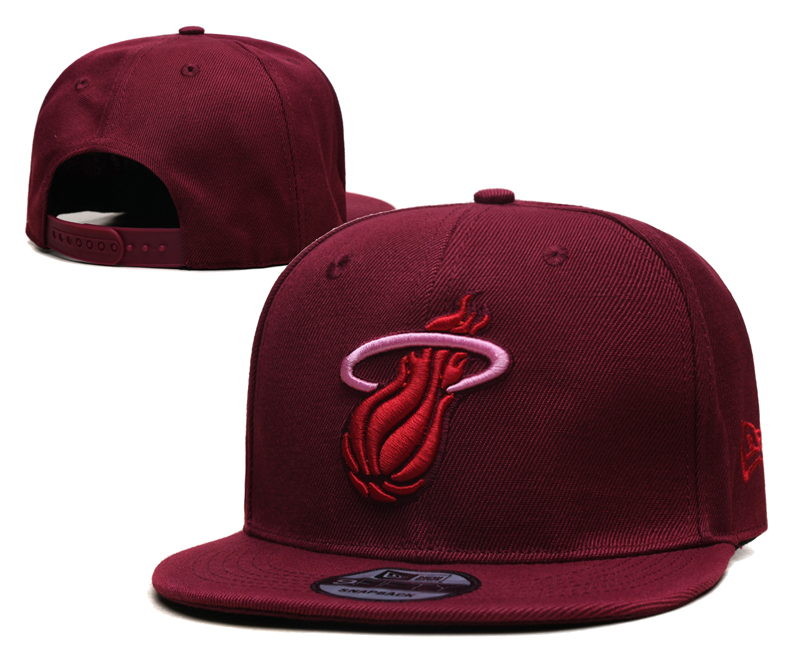 2024 NBA Miami Heat Hat TX202403041->->Sports Caps